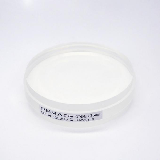 Открытый зубоврачебный ясный диск PMMA имплантирует материал для зубоврачебной лаборатории