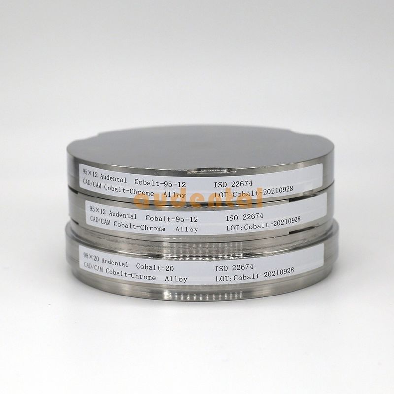 Audental CoCr Block Disc Dental Cobalt Chrome Alloy Disc для фрезерной системы CAD CAM