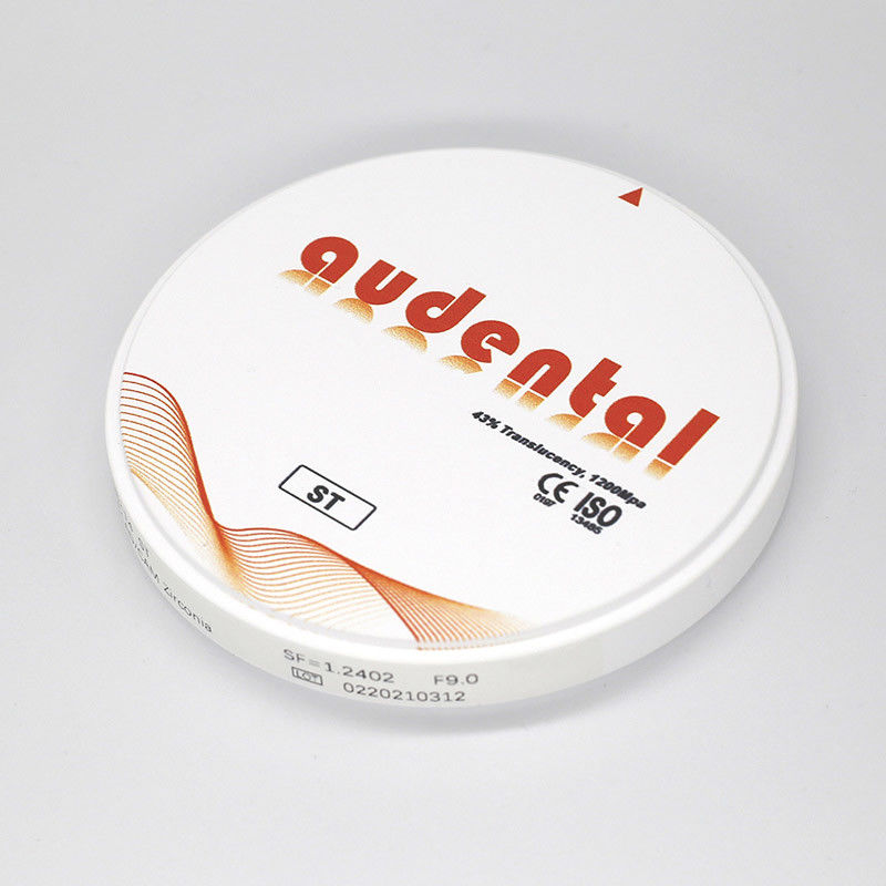 ST/DST CAD CAM Dental Zirconia Block D Форма 95 мм Полная твердая корона CE