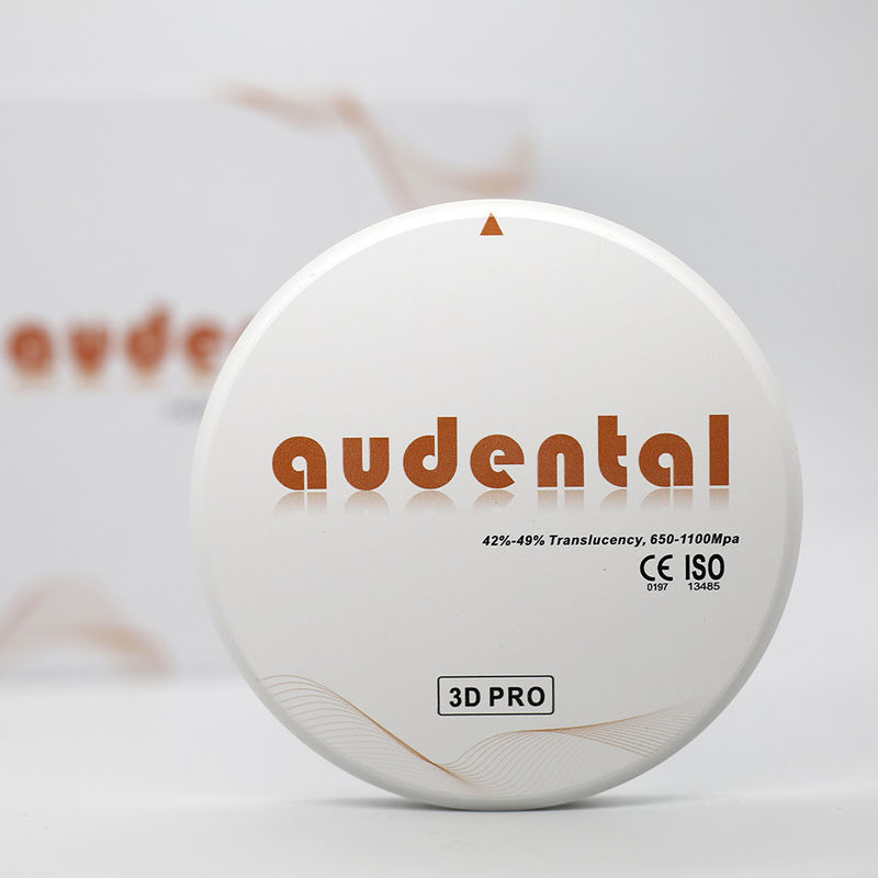 3D Pro Zirconia Dental White CAD CAM Block 98/95/92mm Открытая система CE