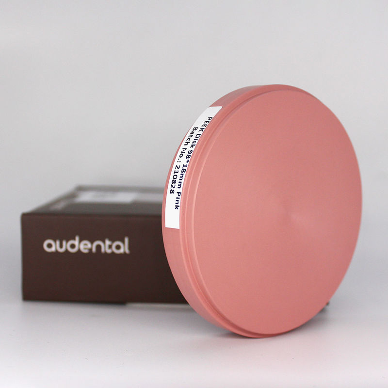 Био HPP Peek Denture Puck Зубные материалы TC-4 Зубная корона мост 98/95/92 мм диаметр