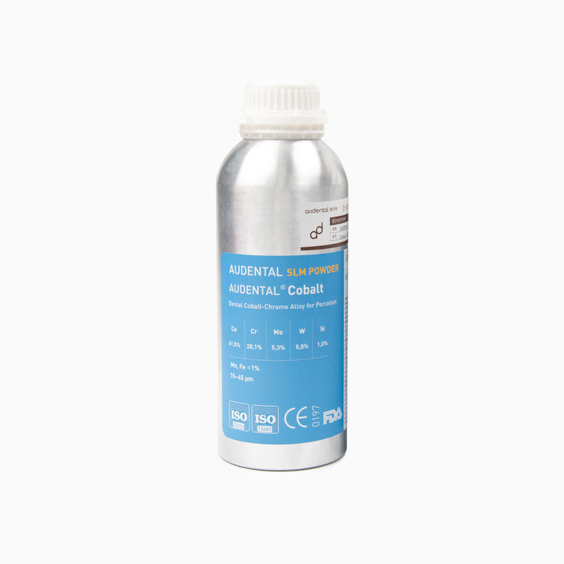 Профессиональный CoCr Cobalt Chromium SLM Powder для стоматологической 3D-печати металла частичных рамок и поддонов