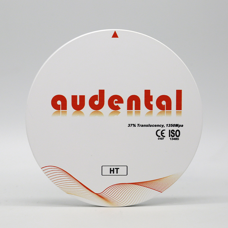 Audental HT/DHT Белая корона и мосты Циркония Блоки Стоматологическая лаборатория CAD CAM Система Фабричная цена Стоматологическая расходная стоматологическая циркония