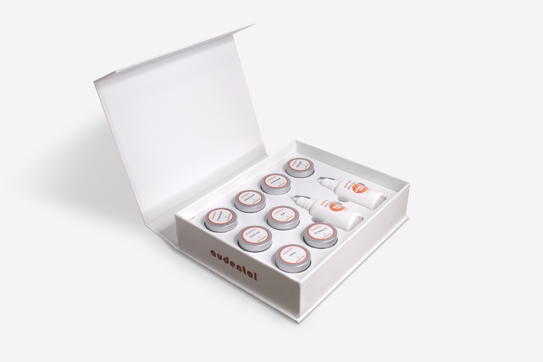 Стоматологическая лаборатория пятна и глазурная паста 25 мл жидкость 4g 3D глазурная паста пятна и глазурный материал