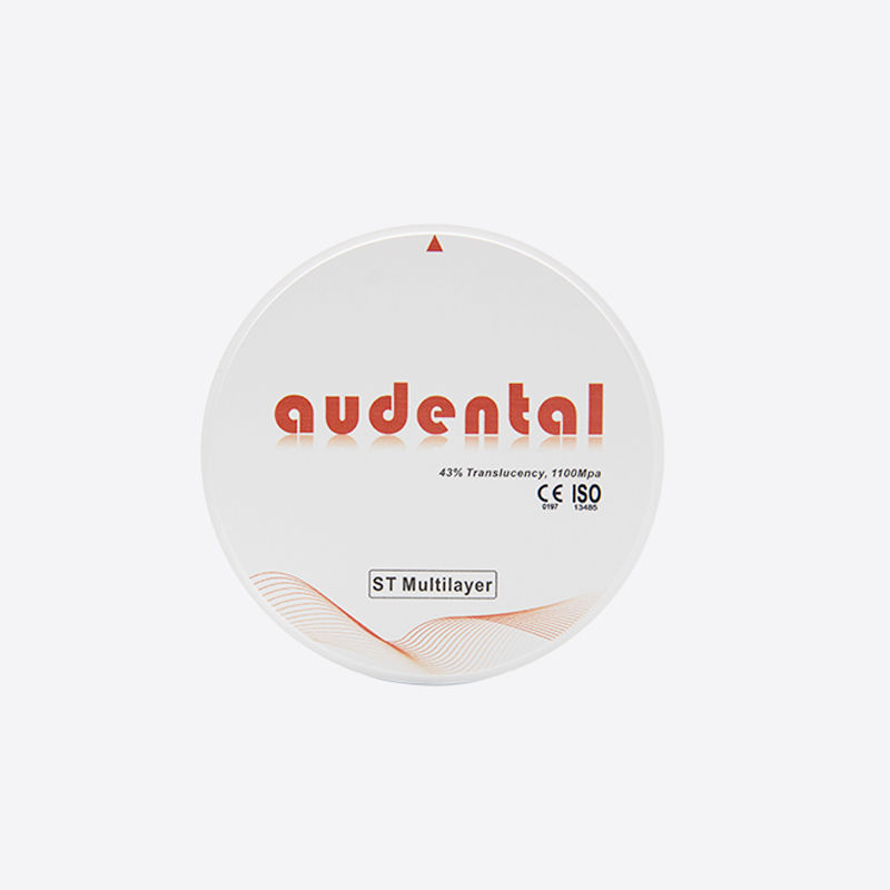 Стоматологический циркония блок циркониевого диоксида материал с многослойной структурой для повышения естественной эстетики и прочности