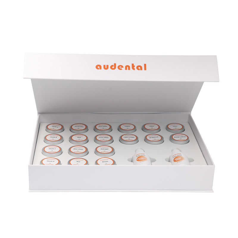 Стоматологическая лаборатория пятна и глазурная паста 25 мл жидкость 4g 3D глазурная паста пятна и глазурный материал