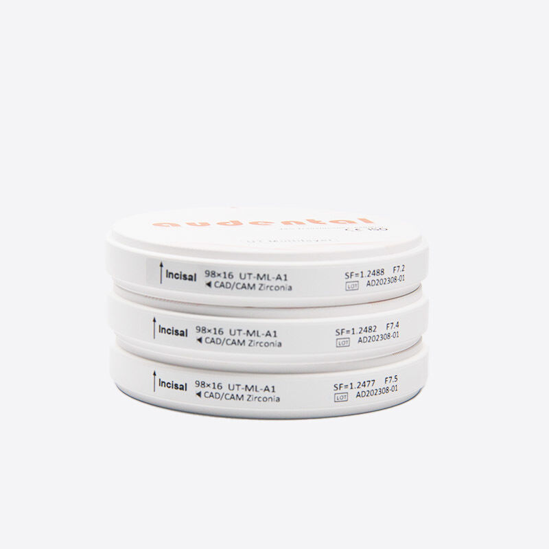 Прецизионно сконструированный многослойный цирконовый блок с сбалансированной прочностью и естественной эстетикой для стоматологических применений