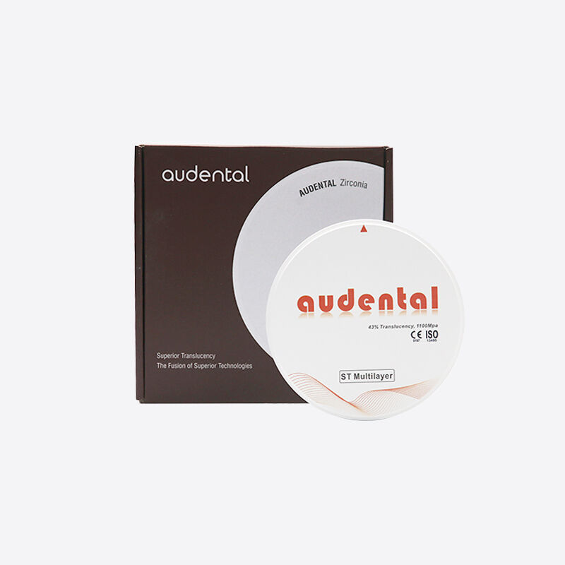 Прочность Естественная Бесшовная Хорошая Прозрачность ST/DST Многослойный Циркониевый Блок Для Стоматологической Реставрации