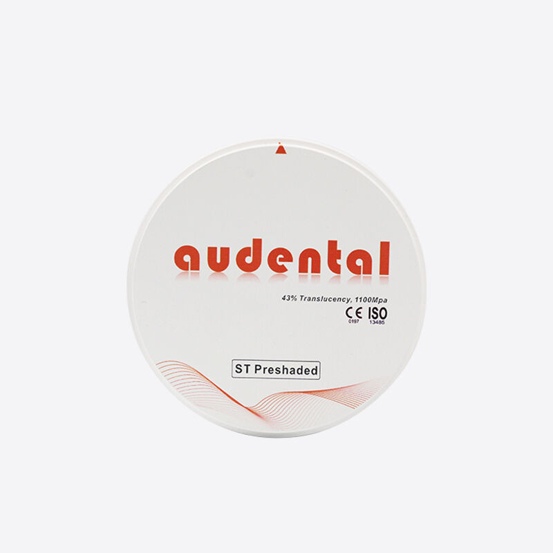 Предварительно затененный цирконовый блок с высокой прозрачностью и гибкостью Идеально подходит для мостов, корон, инкрустаций, нанесений и фанеров