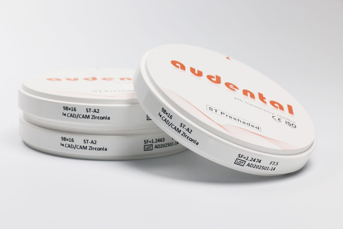 Прешейдированный циркониевый блок, обеспечивающий равномерную точность цвета и высокую транслюцентность для естественного вида стоматологических реставраций