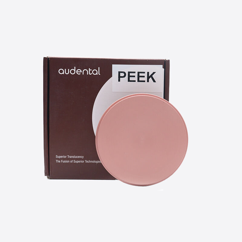 Стоматологический блок Pmma, подходящий для реставрации зубов, включая временные короны, мосты и опоры с прочным материалом