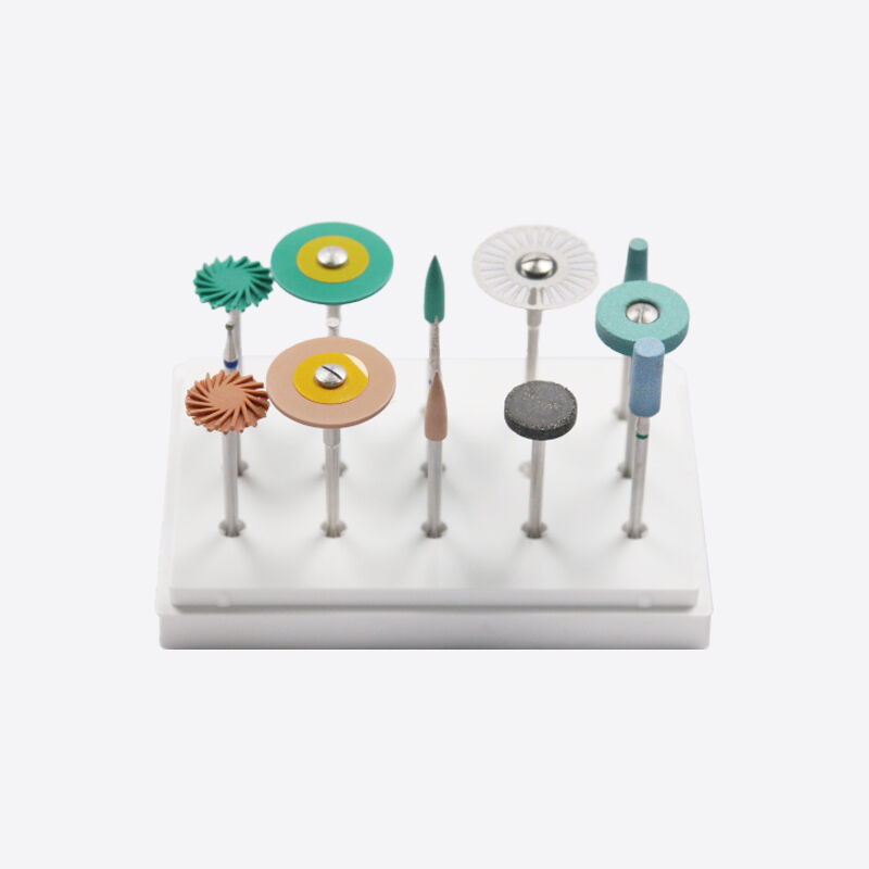 Профессиональный алмазный стоматологический бор для полировки циркония, ПММА, воска с сертификатом CE и пятью