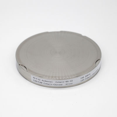 Аудентальная стоматологическая лаборатория CAD CAM Фрезерный диск Кобальт Хром Хром Диск для короны и мостов реставрации