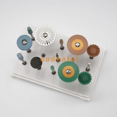 Алмазные стоматологические акриловые полировальные боры PMMA Zirconia Crown Polishing Kit