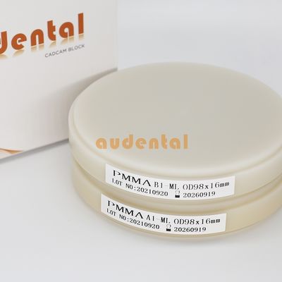 Многослойный стоматологический имплантат Pmma Block Implant Material PMMA Disk Open System OEM