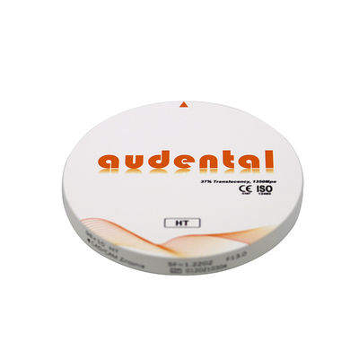 Zirconia HT белый зубоврачебный преграждает материал лаборатории CAD CAM для кроны