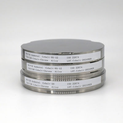 Стоматологическое CAD/CAM фрезирование CoCr Cobalt Chrome Block Disc Промышленность Производитель