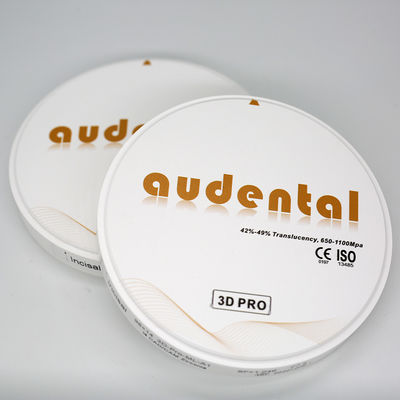 92/95/98mm Dental Lab 3D Pro Zirconia Block с высокой прозрачностью и многослойным дизайном