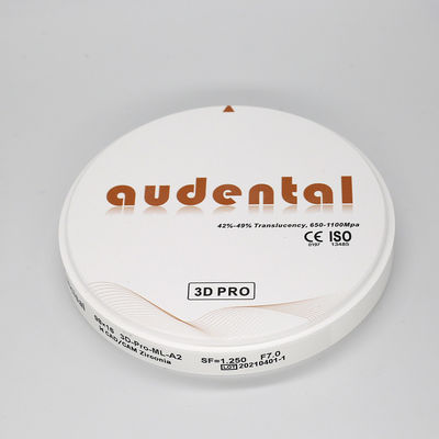 Audental CAD CAM Zirconia Block 3d Pro Производитель стоматологических цирконовых дисков