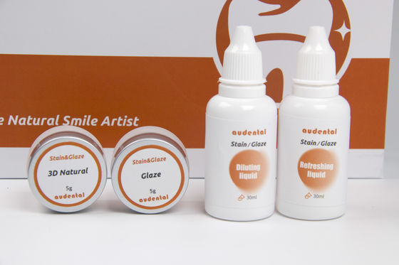 Стоматологическая лаборатория Пятна и глазурь Циркониевые короны Керамическая глазурь Порошок Паста Глазурь Паста