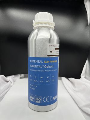 Получите лучшие результаты с порошком Audental CoCr Cobalt Chromium SLM для 3D-печати металлом в стоматологии