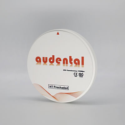 Audental Лучшая цена HT/DHT Белый цирконий Блоки Стоматологическая лаборатория CAD CAM Система Стоматологическая расходная стоматологическая циркония