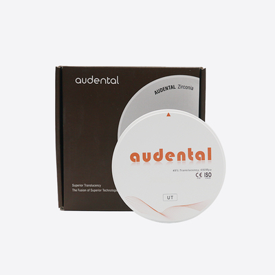 Audental горячий продукт UT/DUT Белый зубной циркония хорошая цена для стоматологической лаборатории