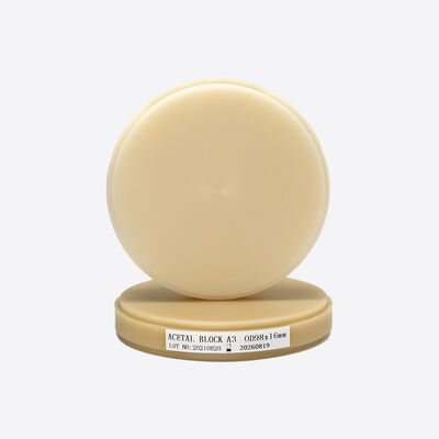 Стоматологическая лаборатория фрезерный материал Розовый-A2 PMMA блок для полных зубных протезов 98 мм/95 мм Размер и форма