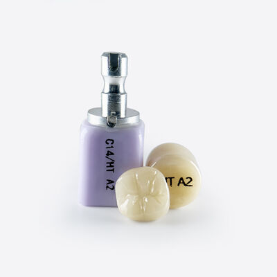 Стоматологическая стеклокерамика Дисиликат лития Материал, разработанный для виниров, коронок, вкладок, накладок и 3-единичных передних мостов